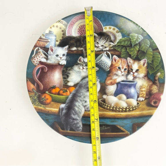 Vintage “Kitchen Capers ” Litter Rascals Collectors Plate - Picture 4 of 6